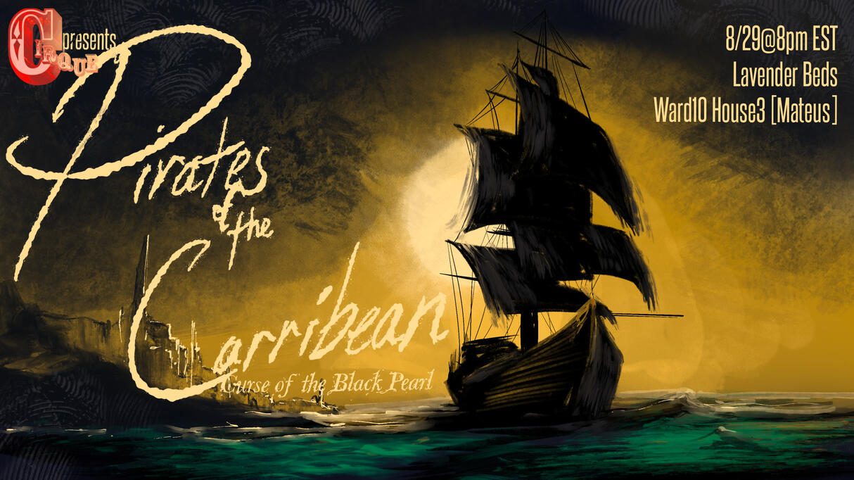 August 2026: Pirates of the Caribbean