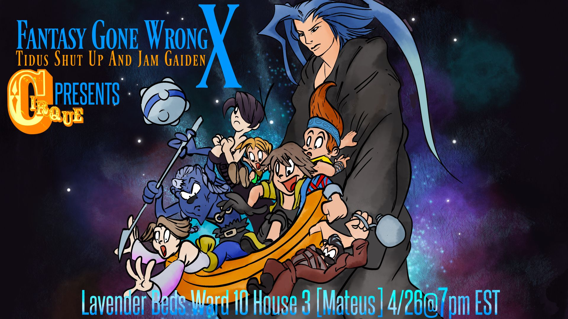 April 2026: Fantasy Gone Wrong X: Tidus Shut Up and Jam Gaiden